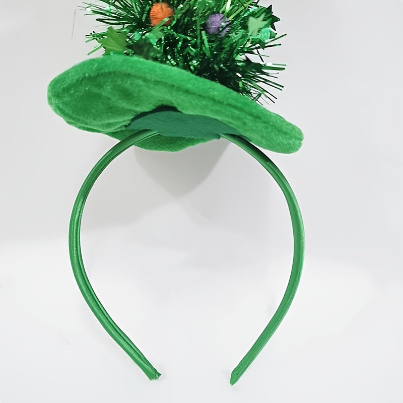 Christmas Tree Headband Christmas Party Hair Hoop 1PCS