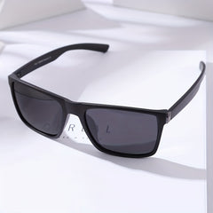 Men's Retro UV Protection Sports Sunglasses in Zipper Box