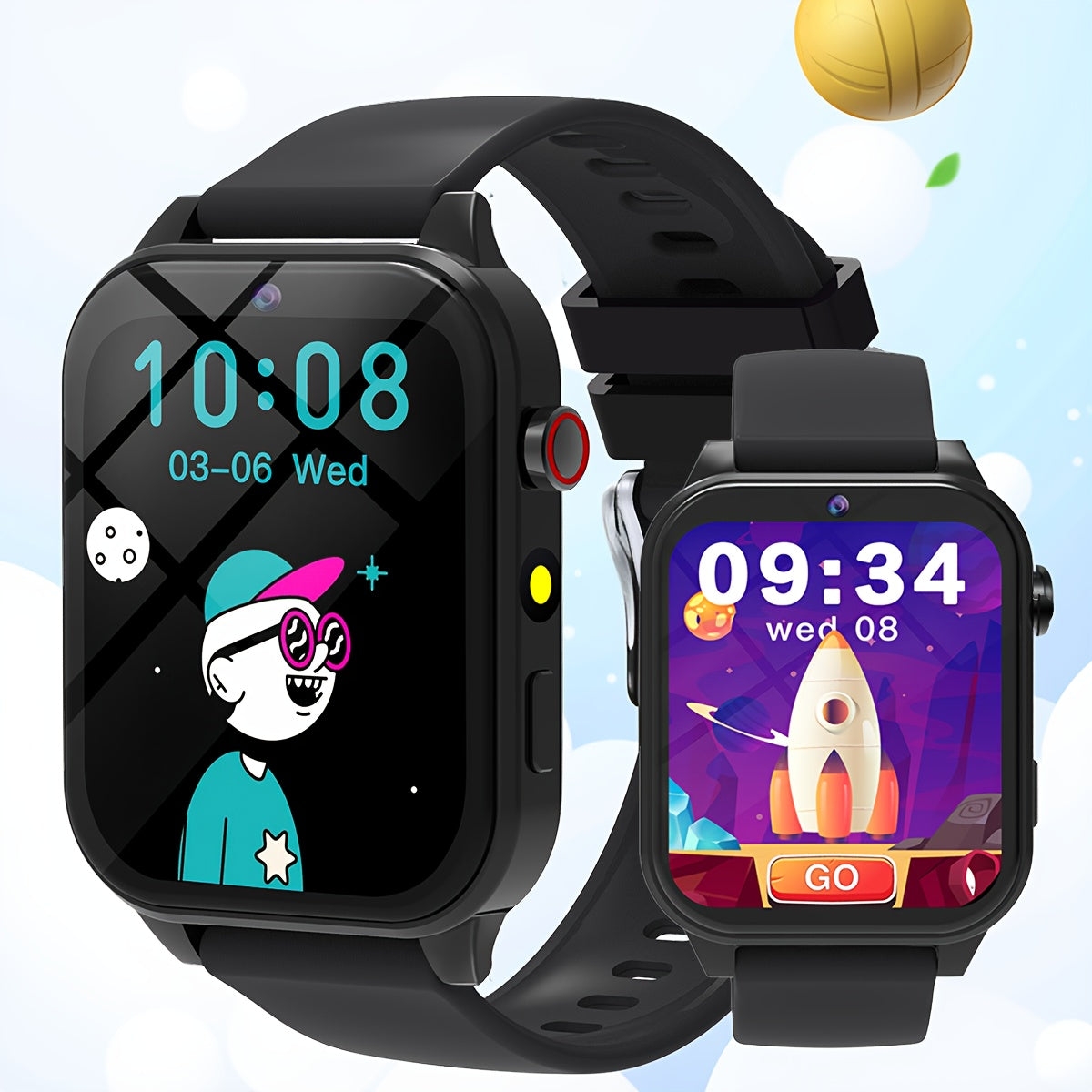Game Smartwatch Educational Watch HD Touch Screen Camera