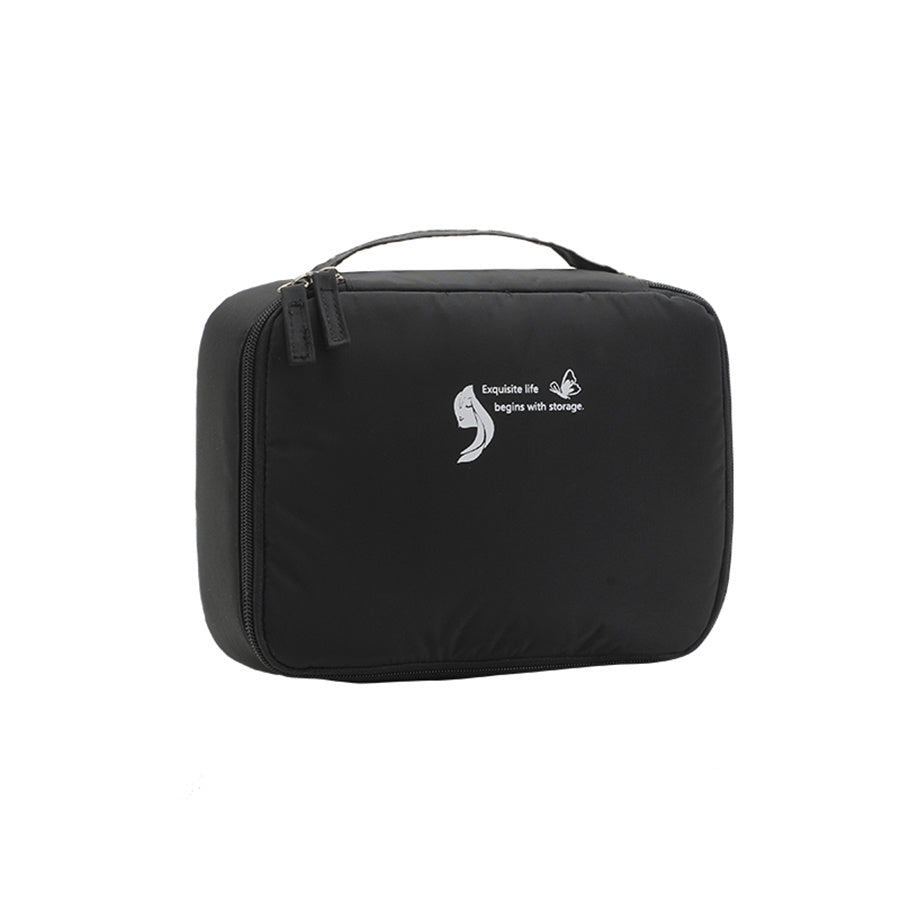 Detail Cosmetic Bag Waterproof Makeup Bag Portable Travel Toiletry Storage Bag