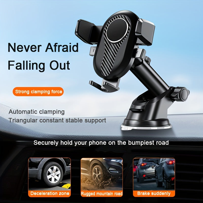 Car Phone Holder Stand Gravity Car Suction Cup Phone Stand For Mobile Phone