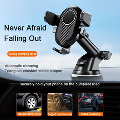 Car Phone Holder Stand Gravity Car Suction Cup Phone Stand For Mobile Phone
