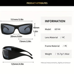 Y2K Wrap Around Sunglasses UV400