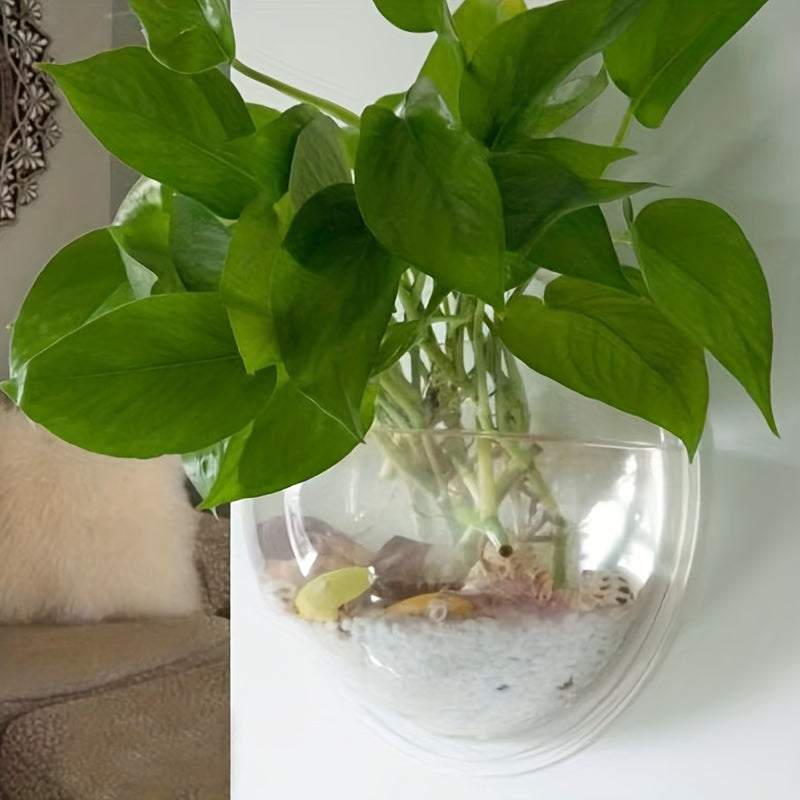 1pc Punching Hydroponics Planter Home Decoration Pot