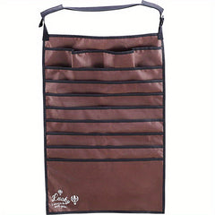 72365 Brown Hanging Book Bag Storage & Hanging Rack