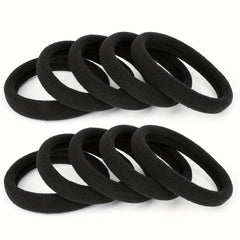 Thick Seamless Ponytail Holder For Thick And Curly Hair
