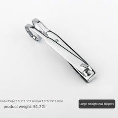Large Carbon Steel Nail Clippers with Long Handle for Manicure