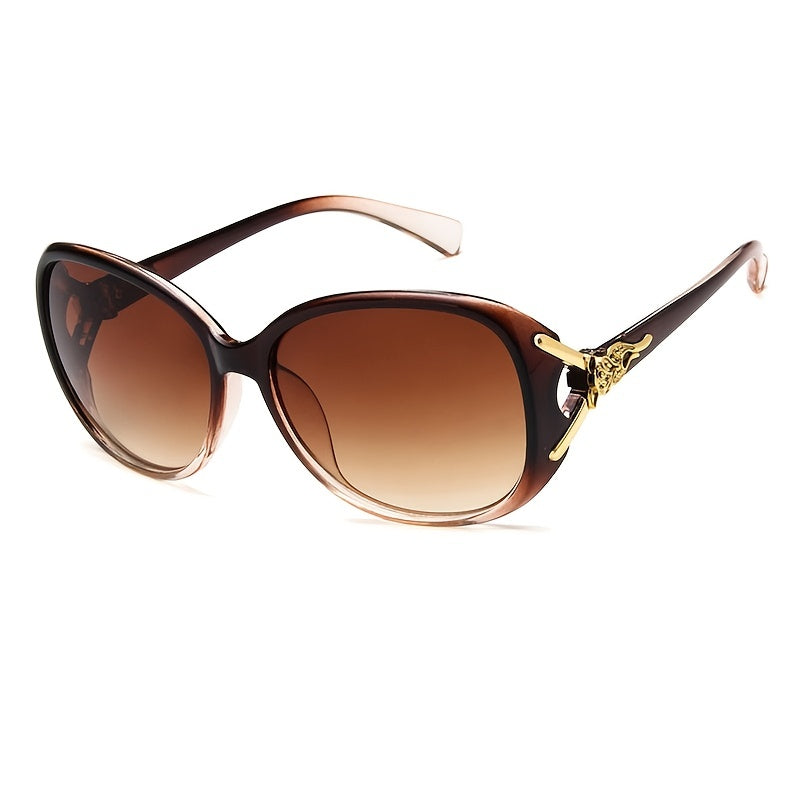 Oversized Sunglasses Women UV Protection Vintage Big Frame Sun Glasses