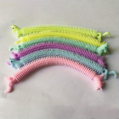 15 Pcs Colorful Elastic Rope Fidget Toys for Stress Relief