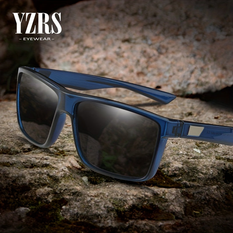 Vintage Square Polarized Sunglasses for Men UV400