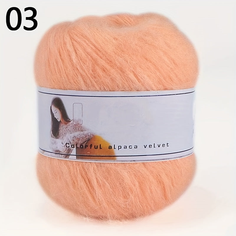 60g Colorful Dot Fancy Thread for DIY Coat Scarf