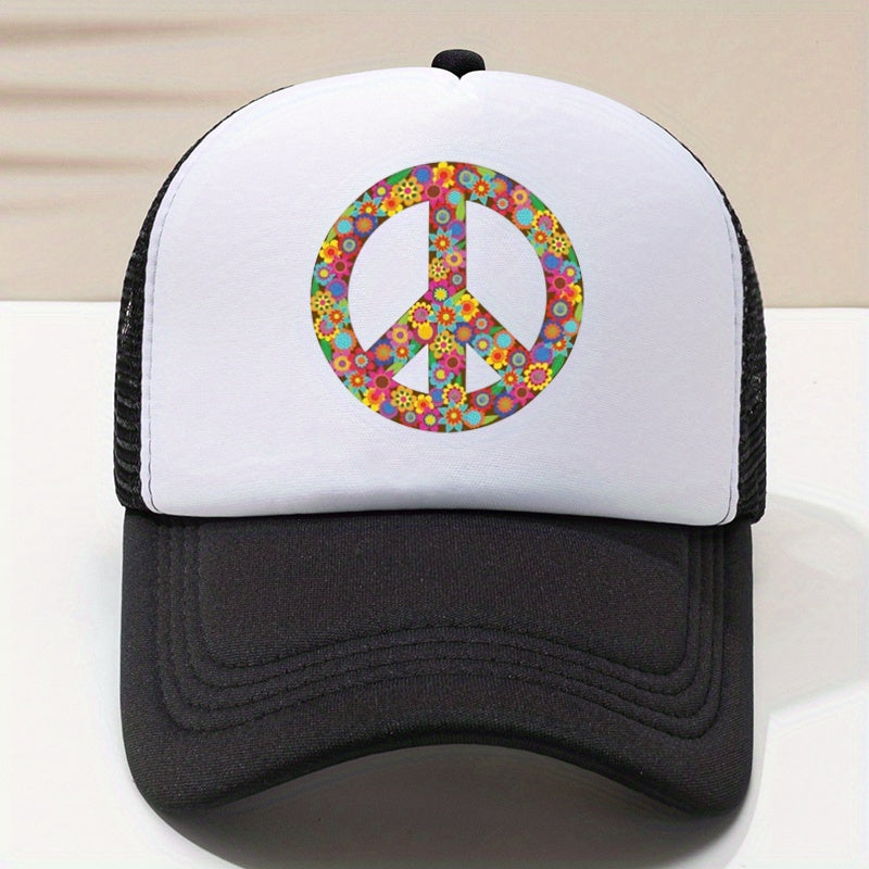 Men's Letter Printed Baseball Cap Summer Sunshade Hat