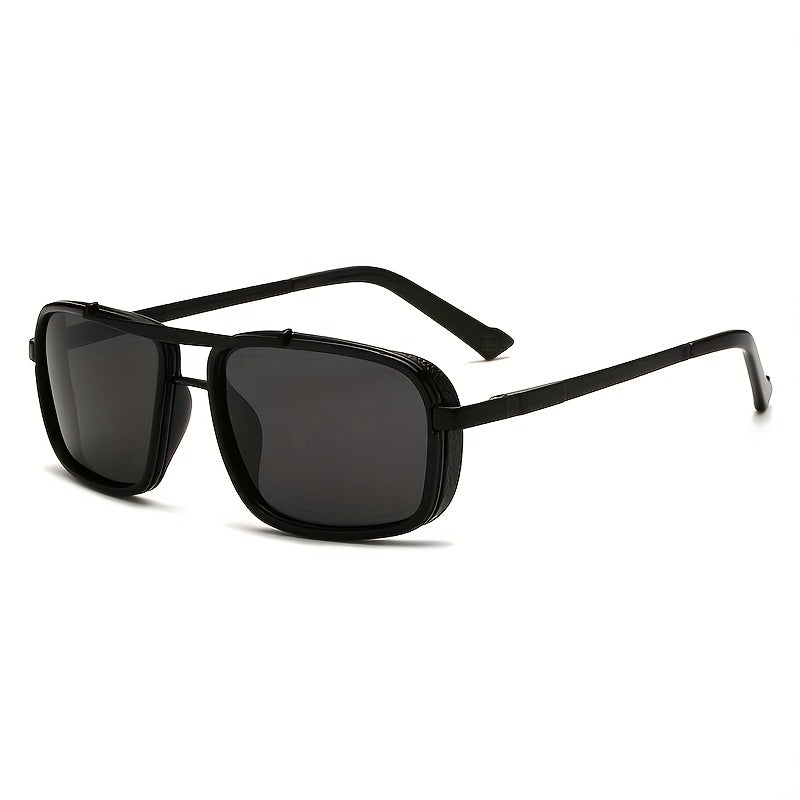 Men's Vintage Steampunk Polarized Sunglasses