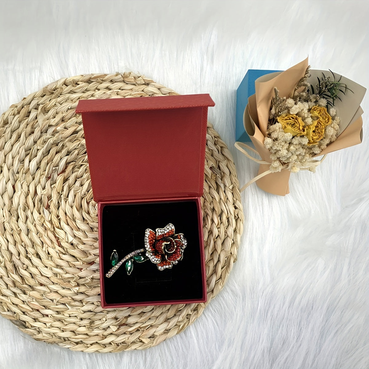 Magnet Flip Box Jewelry Earrings Necklace Ring Bracelet Box Packaging