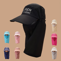 Candy Sunscreen Hat Women's Summer Outdoor UV Protection Face Covering