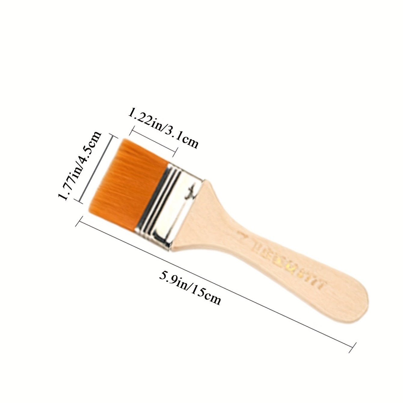 7th Paint Brush Hair Nylon Board Brush Painting Brush Dust Removal