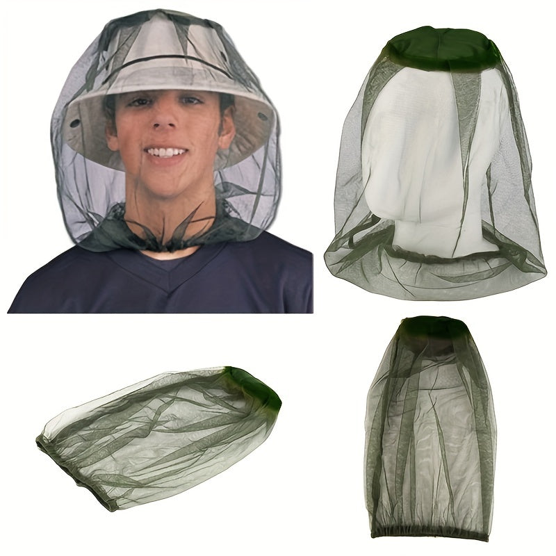 Outdoor Fishing Hat Mosquito Head Net Insect Proof Men's Travel Cap