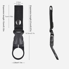 Portable Bottle Clips for Outdoor Hydration