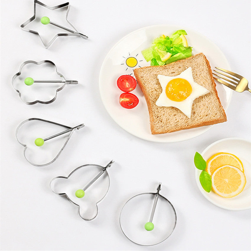 5pcs Stainless Steel Omelet Mold Set