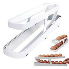 Egg Conveyor Storage Rack Refrigerator Kitchen Egg Distributor