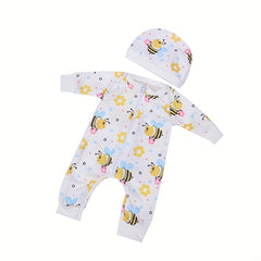 Bee and Unicorn Doll Clothing Set for 17-18 Inch Dolls