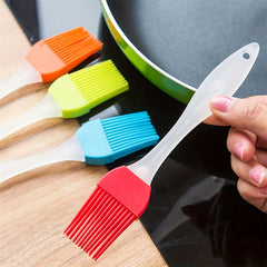 4pcs Silicone Brushes Heat Resistant BBQ Tool Kitchen Gadgets