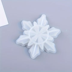 Christmas Ornaments Snowflake Pendant Silicone Mold DIY Crafts Jewelry Making