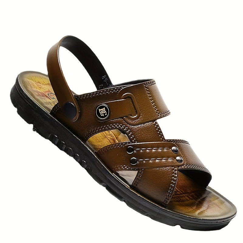 Men's Open Toe Strap Sandals Anti-skid Summer Beach Sandals