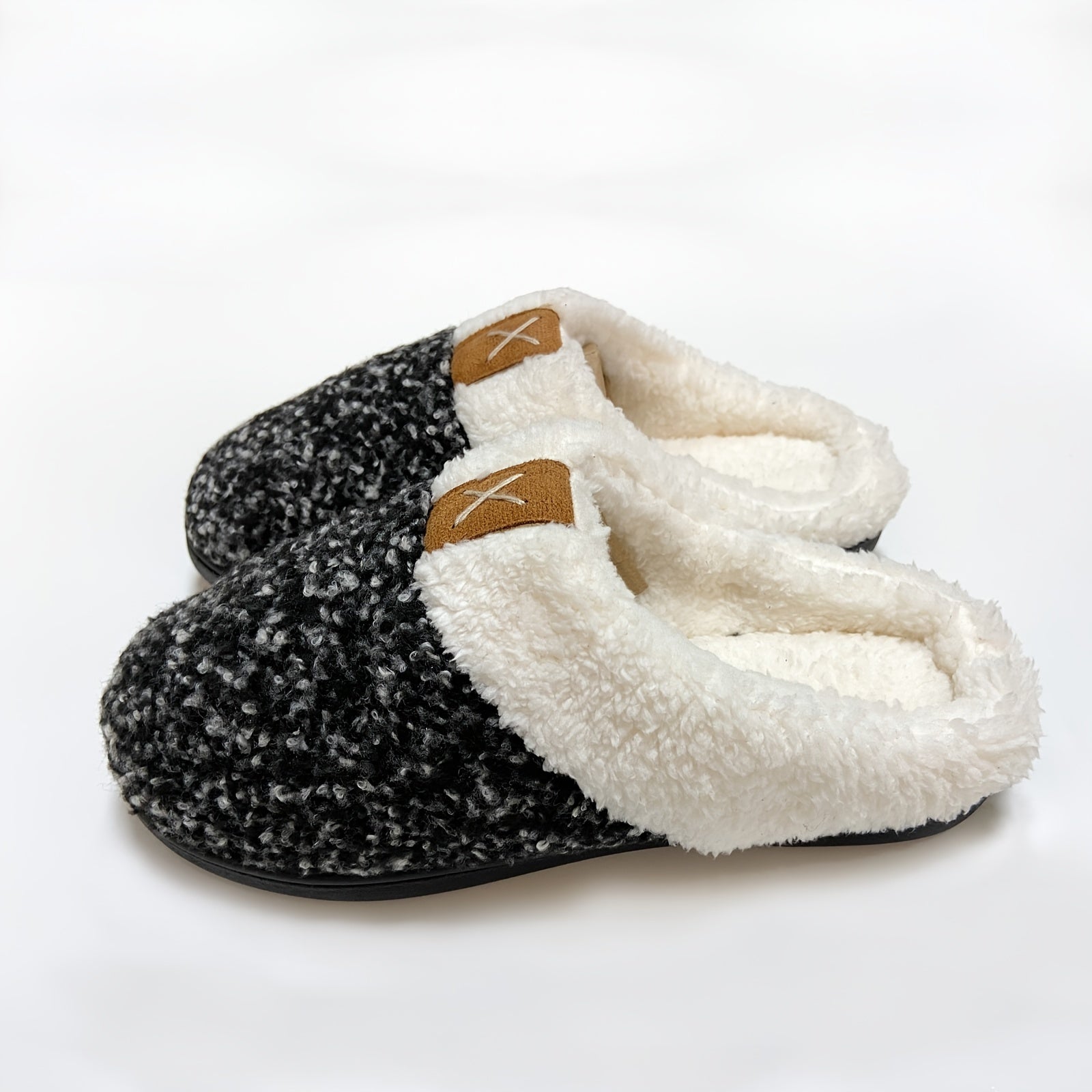 Comfy Fleece Lined House Slippers Winter