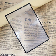 180X120mm PVC Magnifier Ultra Thin Convenient