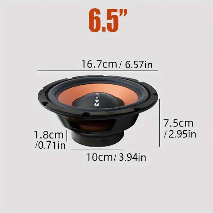 KUERL Car Speakers 6.5inch 8inch 10inch 350W 600W 850W High Power