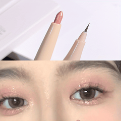 Waterproof Double Headed Eyeliner Pen for Long Lasting Smudge Application