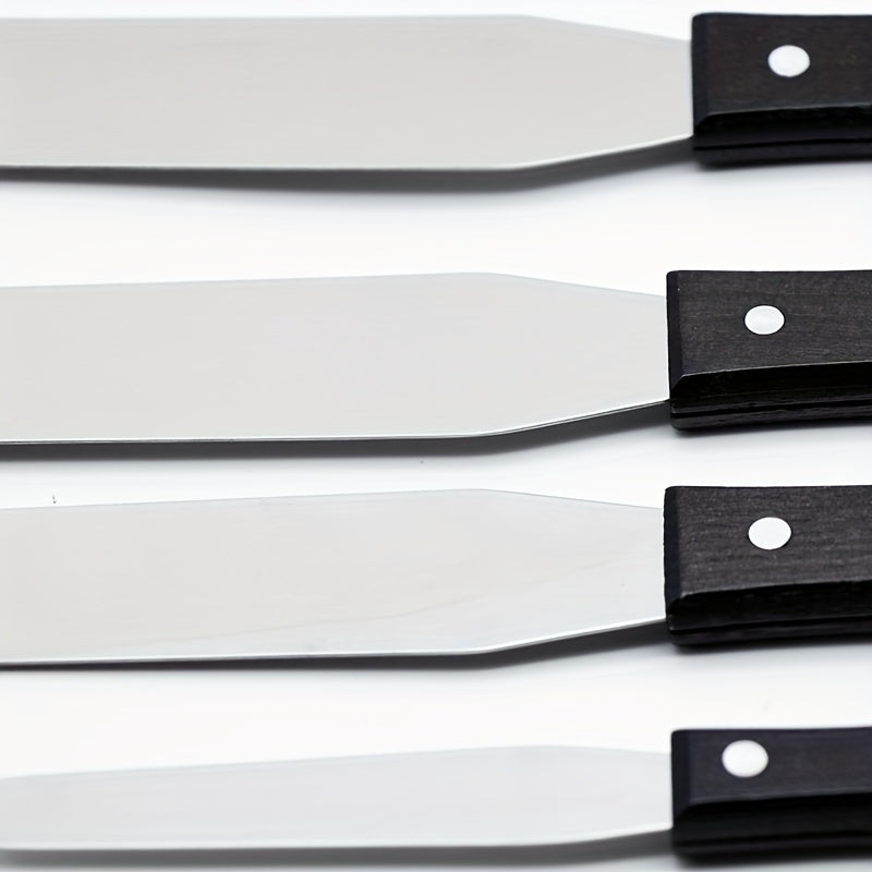 Stainless Steel Cake Spatula Set for Icing & Frosting