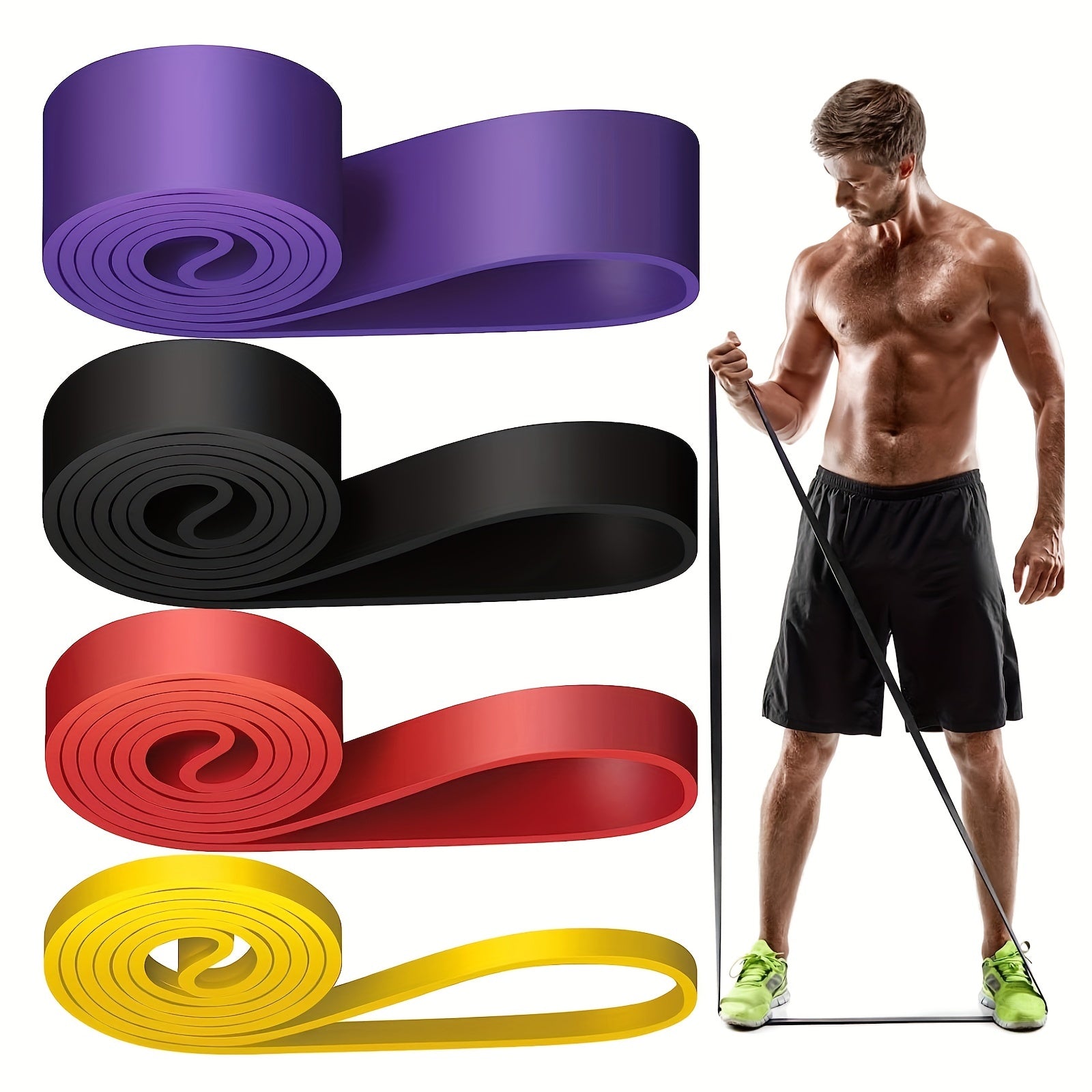Pull Up Auxiliary Band for Legs & Arms