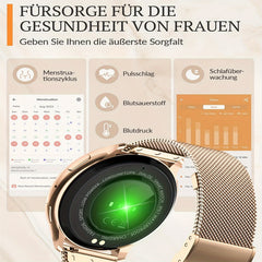 Smart Watch For Women 3 Compatible Calls IP68 Fitness Tracker
