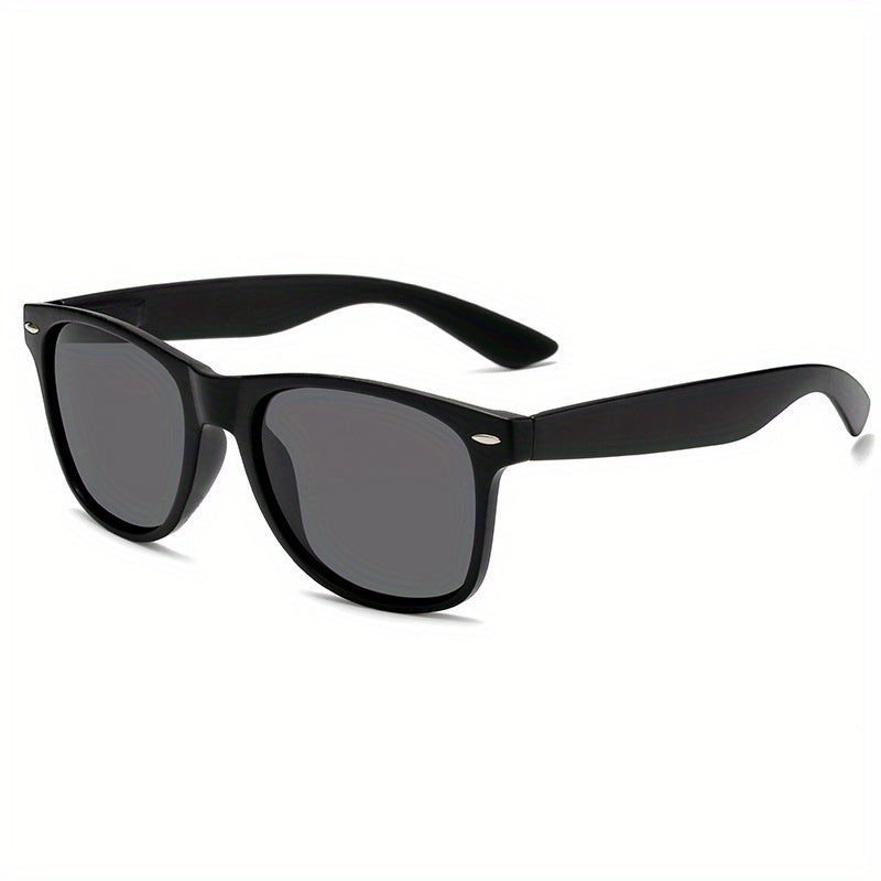 Men's Square Coated Rice Nail Sunglasses Retro UV400