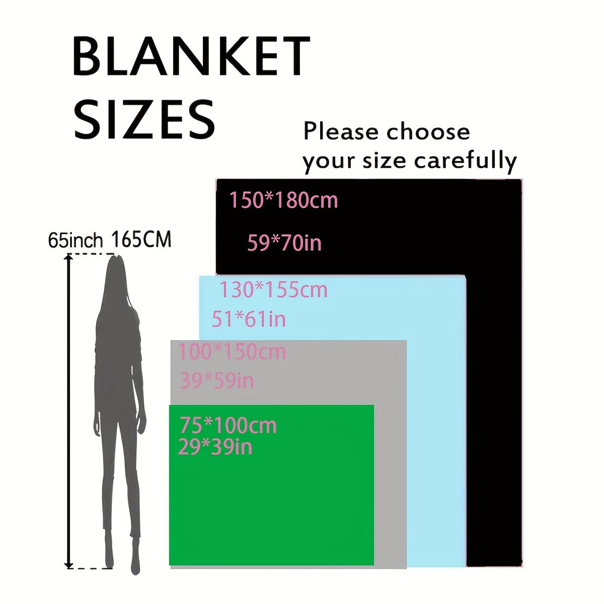 Cactus Print Blanket for Bed or Sofa