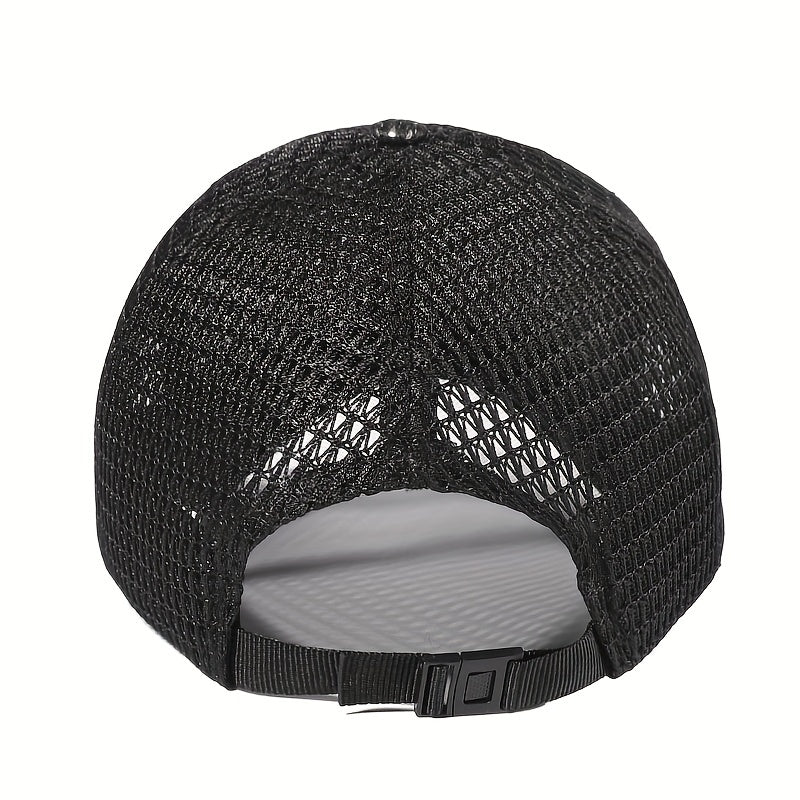 Mesh Trucker Hat Adjustable Baseball Cap Unisex Golf Dad Hats