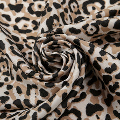 Leopard Print Square Scarf Classic Bandana Neckerchief