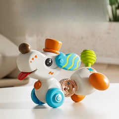 Colorful Suction Cup Spinner Toy Fun Animal Theme Rotator for Windows & Bathtubs