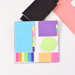 1pc Note Sticker Sticky Notes Combo Set Student Message Memo Plan Book
