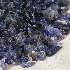 Natural Crystal Quartz Cordierite Chips Raw Energy Crystals