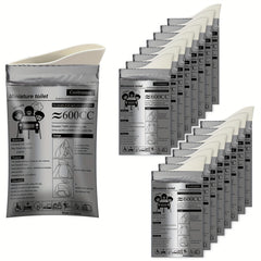 20pcs Camping Pee Bags Disposable Urinals & Vomiting Bags For Travel Emergency