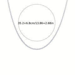 Wave Glitter Necklace for Women - Party Dating Gift Daily Decor