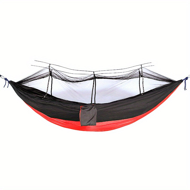 Anti Rollover Double Hammock with Mosquito Net