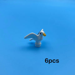 Animal Series Bird Figurines Seagulls Doves Sparrows Swallows DIY Scene Building