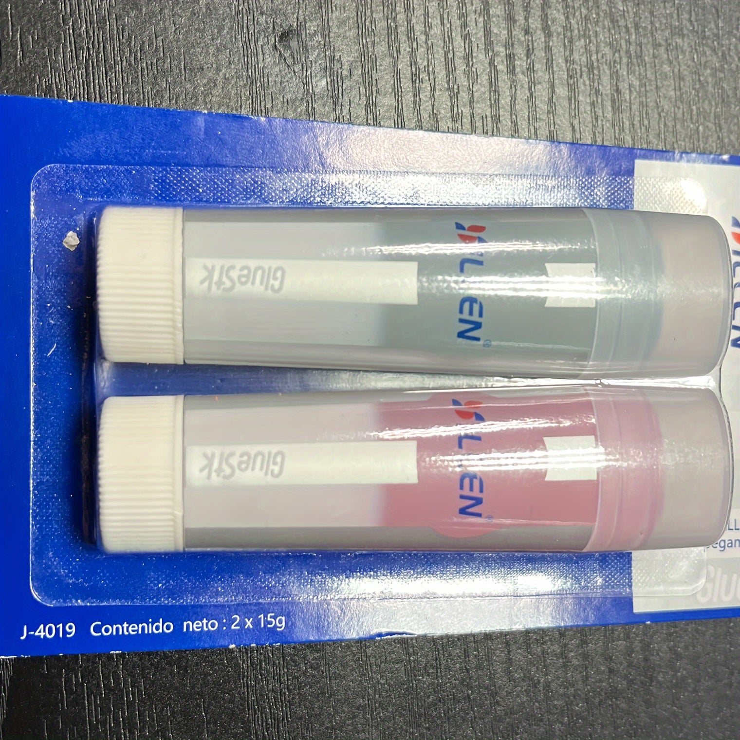 2pcs Pink Glue Sticks Jelly Solid Glue Two Packs