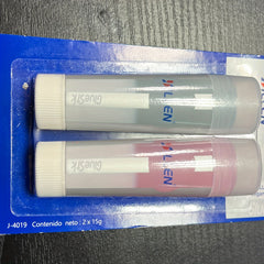 2pcs Pink Glue Sticks Jelly Solid Glue Two Packs