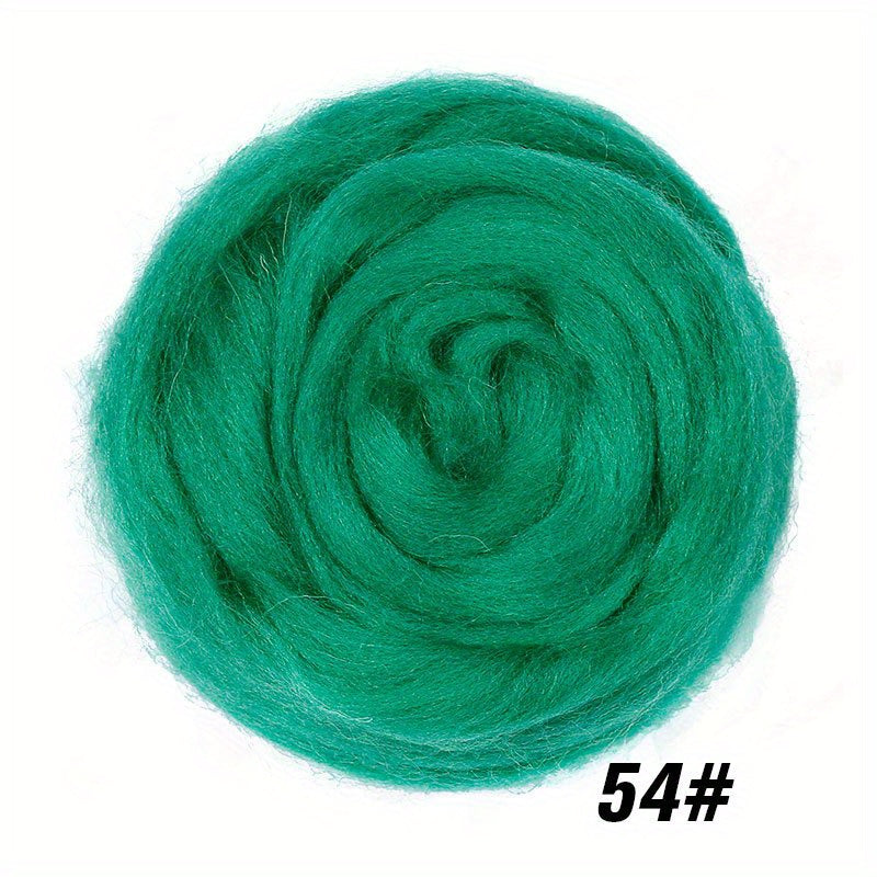 11lb 50g Felting Wool Roving DIY Supplies For Wool Felting Beginner