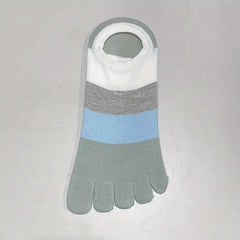 Colorblock Cotton Ankle Socks Women's Stocking
